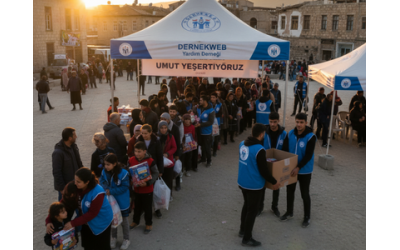 Umut Yeşertiyoruz: Geniş Kapsamlı Yardım Dağıtımı